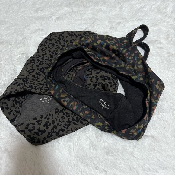 Athleta bundle sports bra set of two L - Picture 5 of 5
